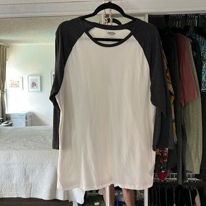 Long sleeve T from Old Navy. Large. 3/4 length sleeves